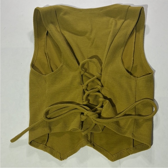 Free People • Green Vest - Picture 5 of 5